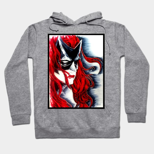 Scarlet Warrior Hoodie by EmperorDinodude